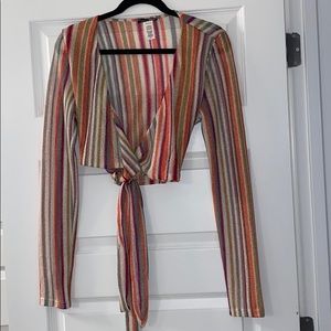 Wrap Around Crop Top